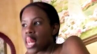 White perv disgraces sweet African teen