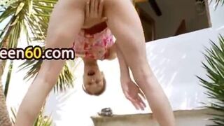 garden luxury brunette masturbation - video 1 (Ms. Sassi)