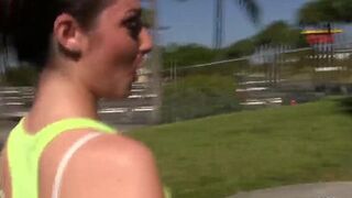 POVLife Sexy Ass golf girl shaved pussy rammed