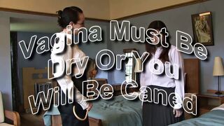 Strict Auntie Punishes Forbidden Masturbation