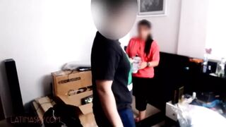 latina maid with huge ass takes a pounding
