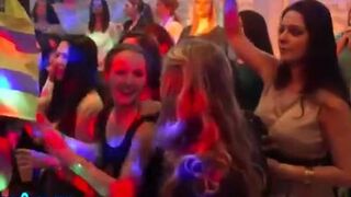 CFNM teen wanks stripper