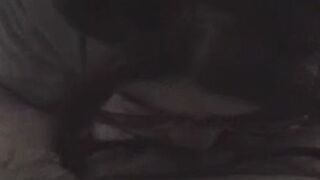 Real Amateur Nerdy Wife Sucking Dick POV
