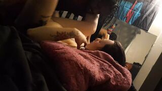 Cheating wife enjoys bbc homemade interracial