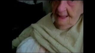 Young boy seduces to older grandma