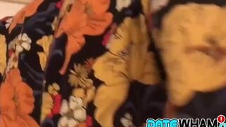 Slutty blonde got her pussy wrecked rough after the very first date