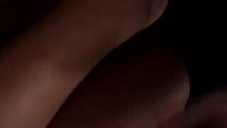 Beautiful Japanese girl Hana Matsuzawa films herself getting eaten