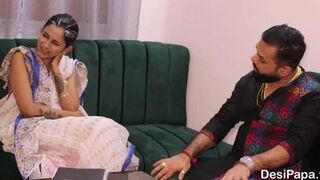 Depressed Indian wife gets freaky with the neighbour