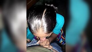 Ava dung2 blowing her bf