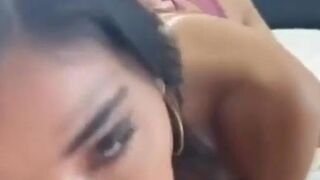 Amateur Brunette POV Blowjob Cowgirl Cum in Mouth