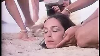 You can use her head as you wish! Funny!