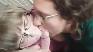 BBW Wife & Friend Get Facial Rewards