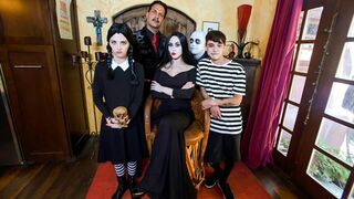 Adams Family parody orgy