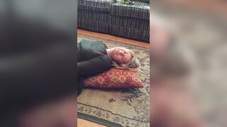 Real wife fucked by husband and friend.