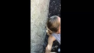 RISKY SEX IN MY NEIGHBORS BACKYARD WITH MY GIRLFRIEND