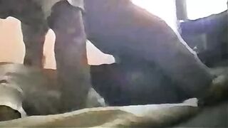 White man fucked black granny