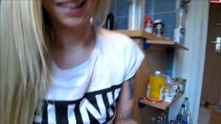 POV Blonde Creampie HD