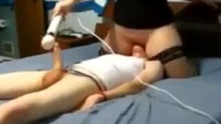 Facesitting and teasing