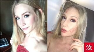 Blonde Cam Slut Fucked Her First Asian Guy - BananaFever