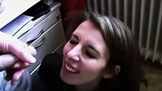 Giving His Real Casual Girlfriend A Facial
