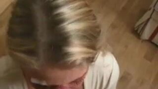 Daughter blowjob