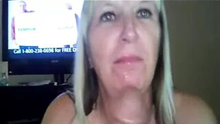 Granny has a new snake, now time to learn deepthroat