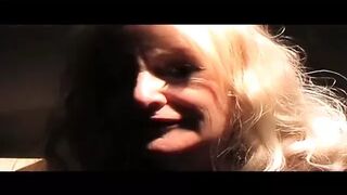 My MILF Exposed Busty granny in stockings sucking cock