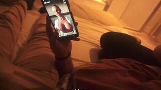 Watching tiktok 18 with my best friend and he gets horny when he compares my big boobs with that of a tiktoker fantasiahardcores