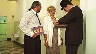 Horny Mature Teacher - Masturbation turns into Gangbang