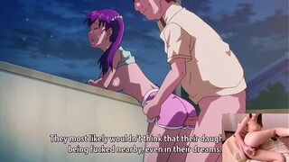 Giant dick vs. virgin [uncensored hentai English subtitles]
