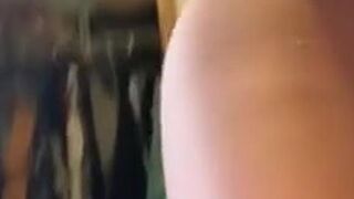 Bbw using dildo