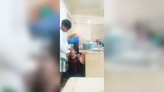 Domestic Worker Fucking and Sucking When My Wife Is Distracted