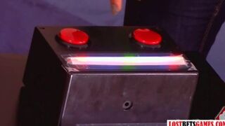 Smoking Blondes Challenge One Another To Some Naughty Games - video 1