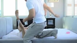 Passion-Hd Skinny Blonde Gets A Little Kinky