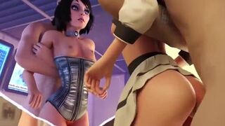 BIOSHOCK - ELIZABETH GETS CREAMPIED - 3D PORN