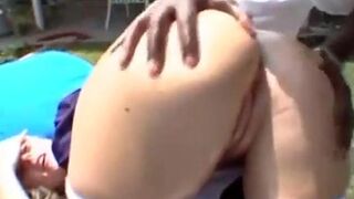 Big booty interracial cheerleader 2
