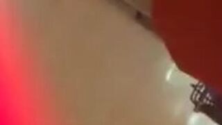 US Young Milf flower skirt white thong nice ass 1