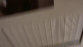 Coed amateur sucks dude off