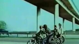 Fierce Danish bikers