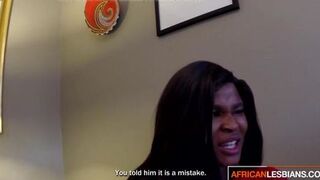 Black Lesbians Oral and Anal Toying