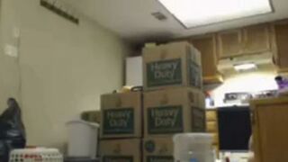 Naked in the new aparment - video 2