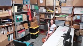 Carolina Sweets receives a hardcore screw from the LP Officer