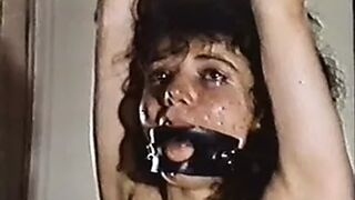 Blind woman gets tits tied very tightly