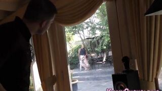 Cuckolding busty domina