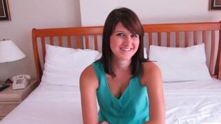 Casting debutante bent over and pussyfucked