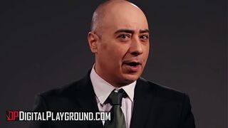 DIGITALPLAYGROUND - Janice Griffith And Demi Sutra Team Up And Win In The Red Light Arena Cum Games