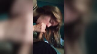 Wife sucks my dick again