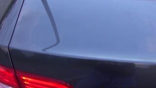 Adorable hitchhiking teen fisted deeply