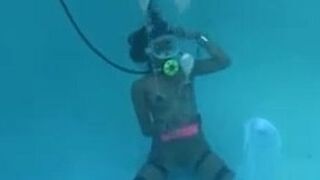 Under Water Metal Bondage