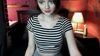 Isn't She Cute In Her Little Bedroom....